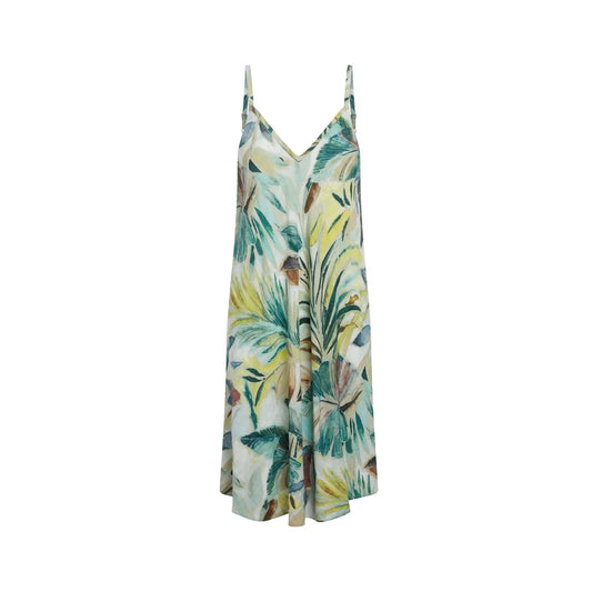 Jams World 60 Years Sleeveless Spring Breeze V Neck Sun Dress - Size L - 0715NS