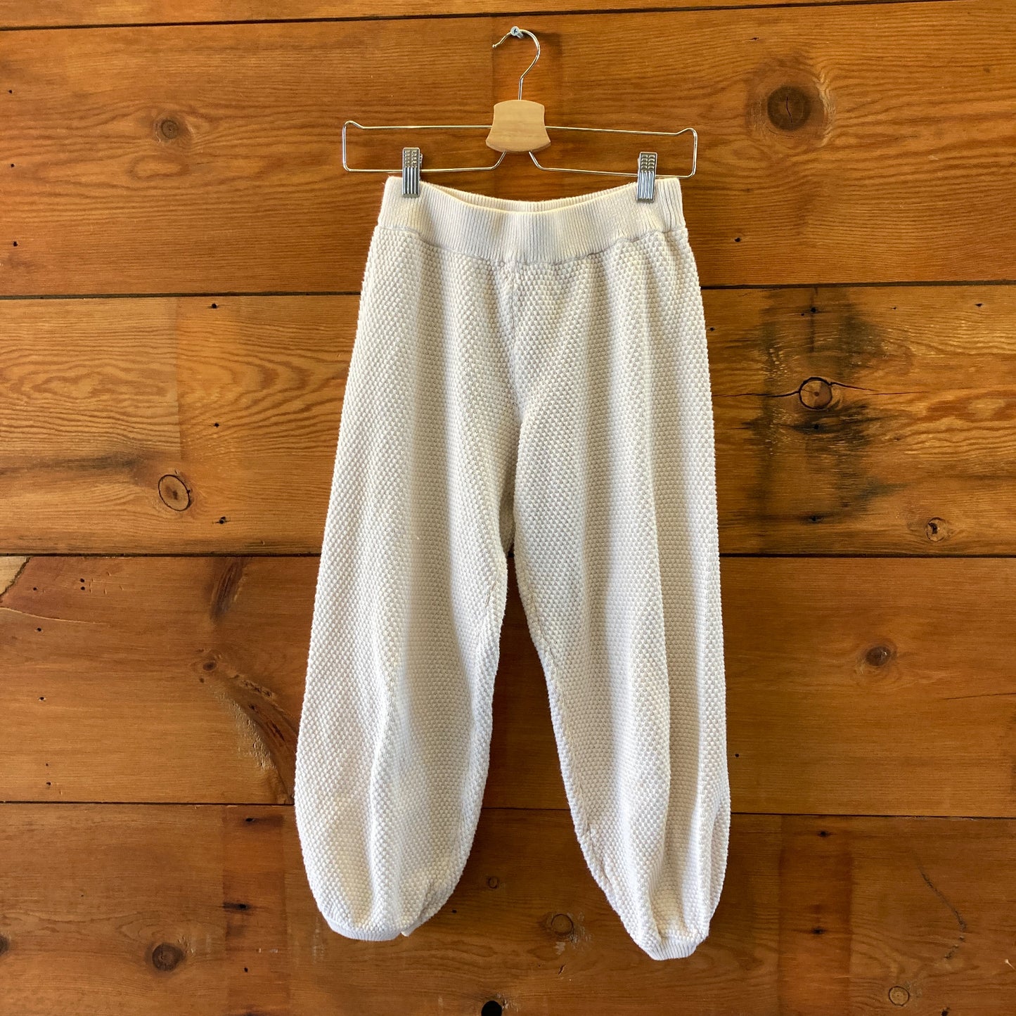 FP Beach Free People Oat Textured Hailee Sweater & Pants Set - Size XS - 0313SH