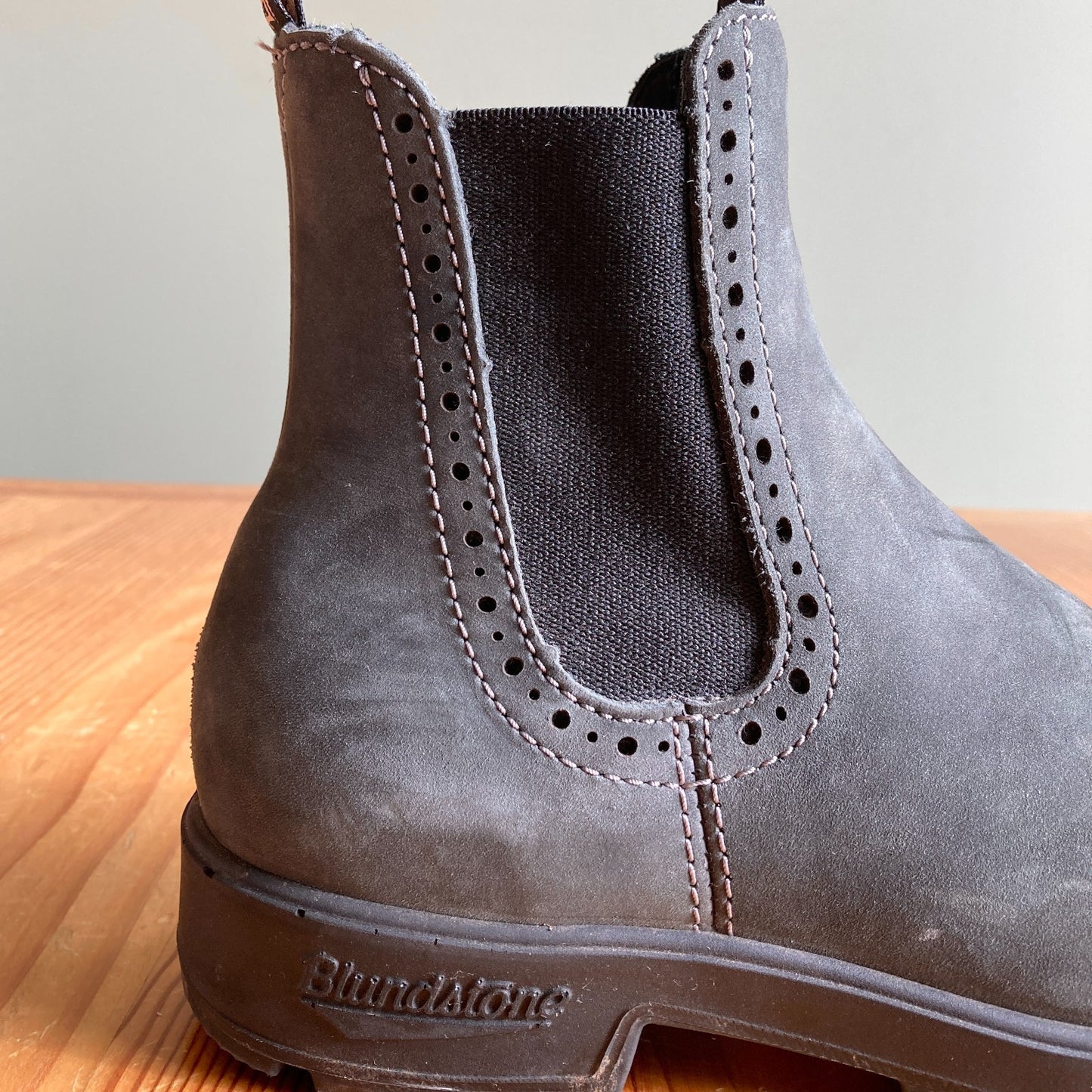 6.5 / 3.5 - Blundstone Black Leather 1630 Originals High Top Chelsea Boot 0312IG