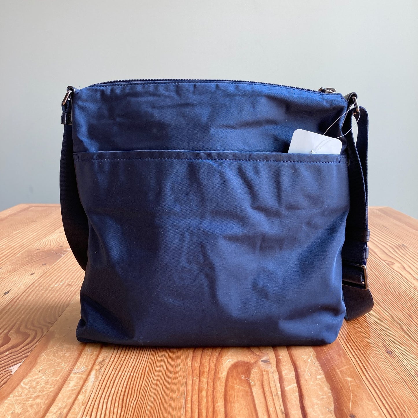 TUMI Navy Blue Voyager Canton Crossbody Nylon Bag Purse - 0728LC