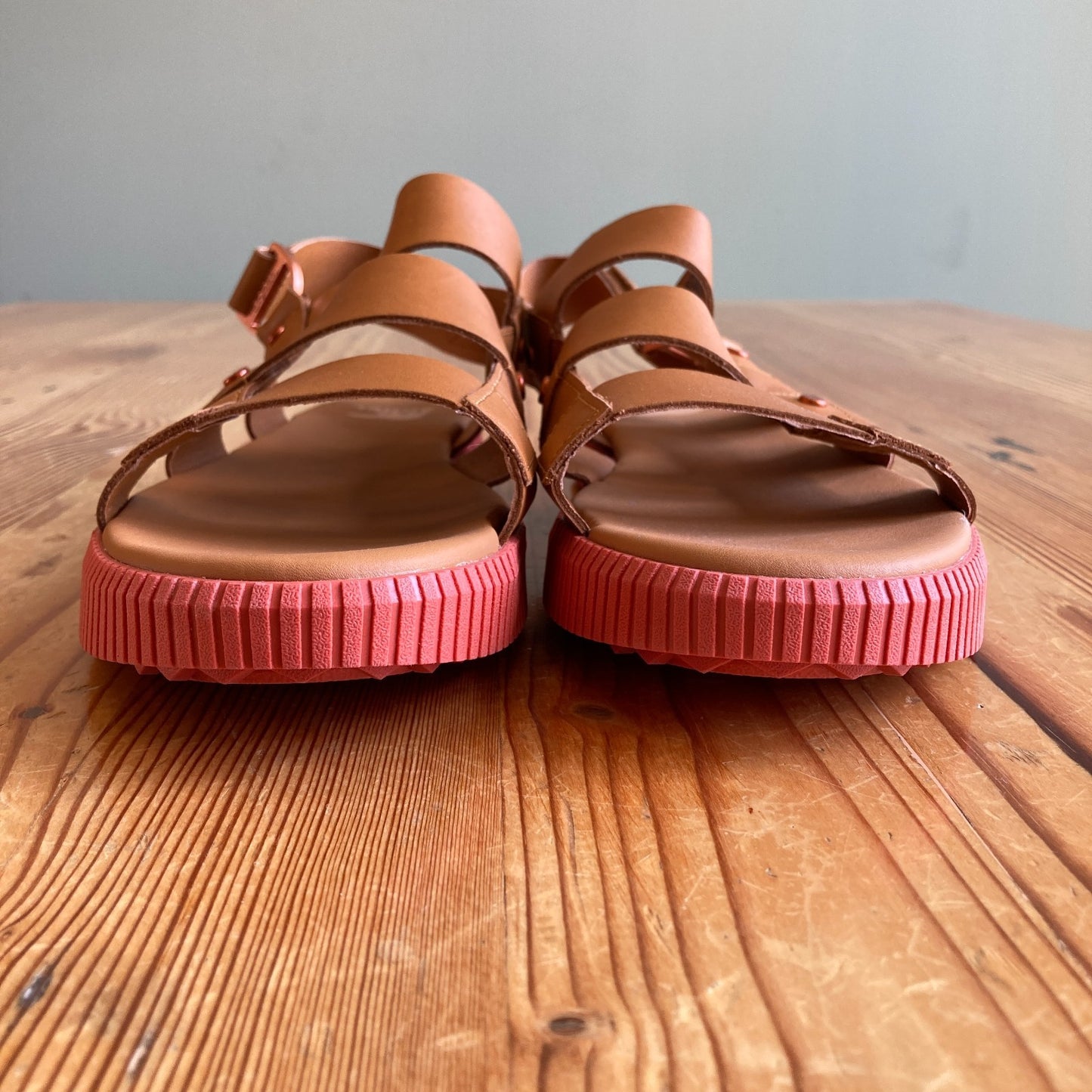 Sorel Tan Brown Ona Ave Slingback Sandals Shoes - Size 10 - NEW - 1206HP