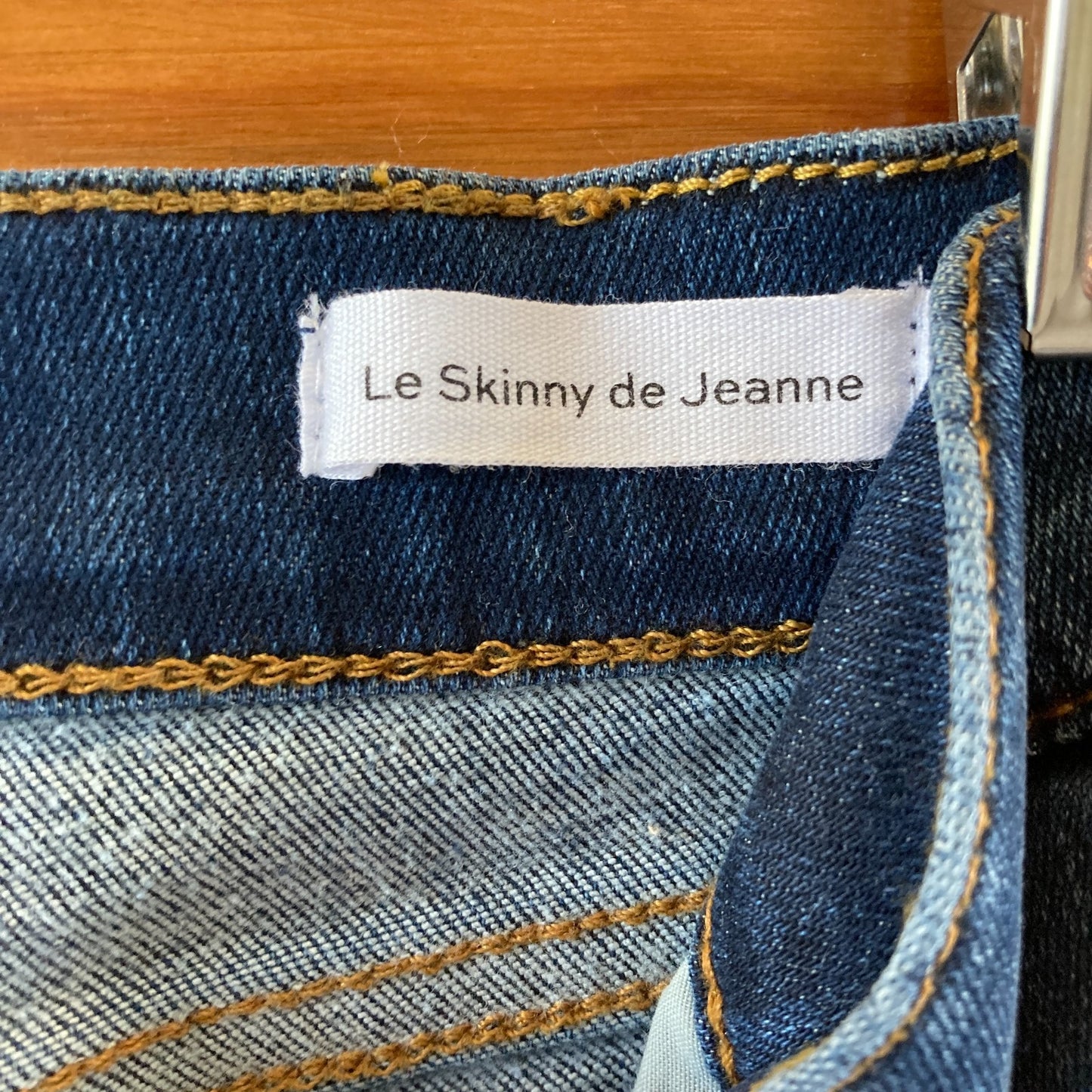 Frame Denim Dark Wash Stretch Fit Le Skinny de Jeanne Jeans - Sz 28 - NEW 4427SC