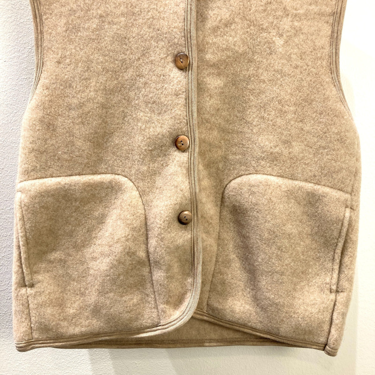 Siskin Sandstorm Falcon Merino Wool Fleece Womens Vest - Size 6 - 8 - 0312IG