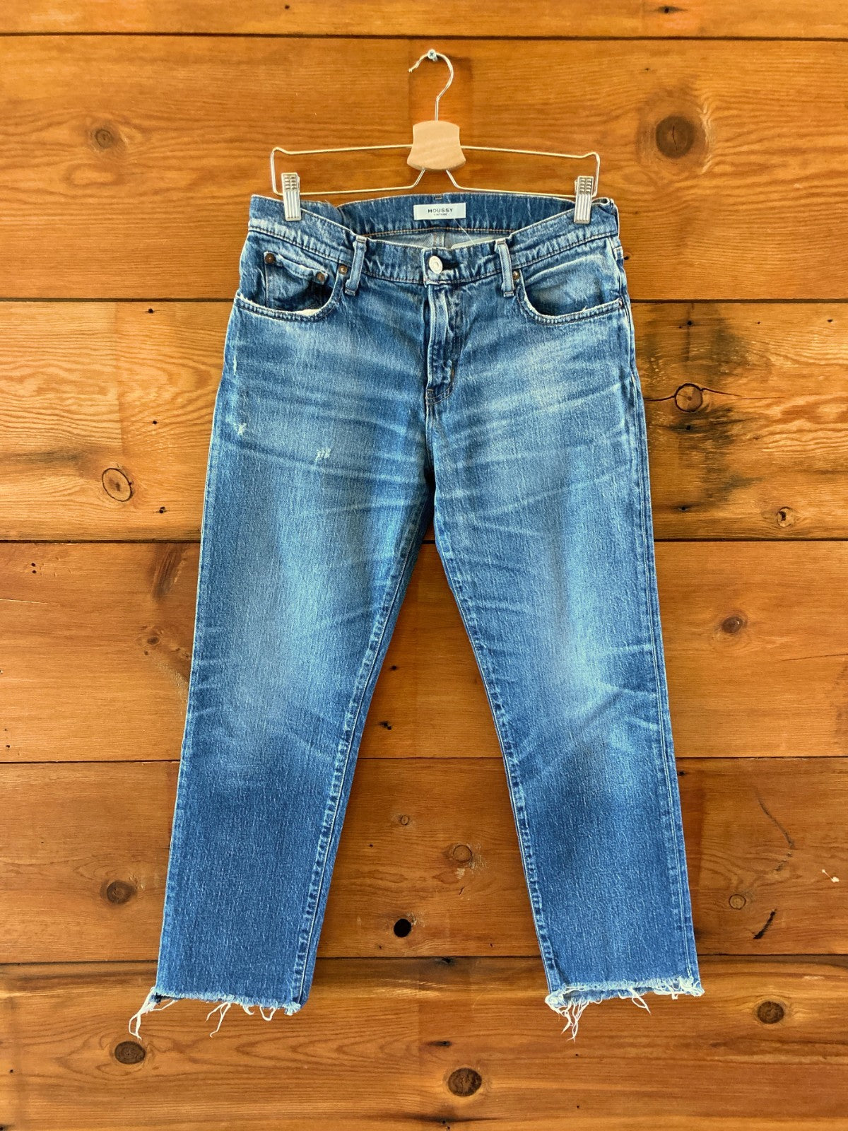 Moussy Vintage Japan Made Straight Leg Saab Jeans - Size 29 - 4427SC