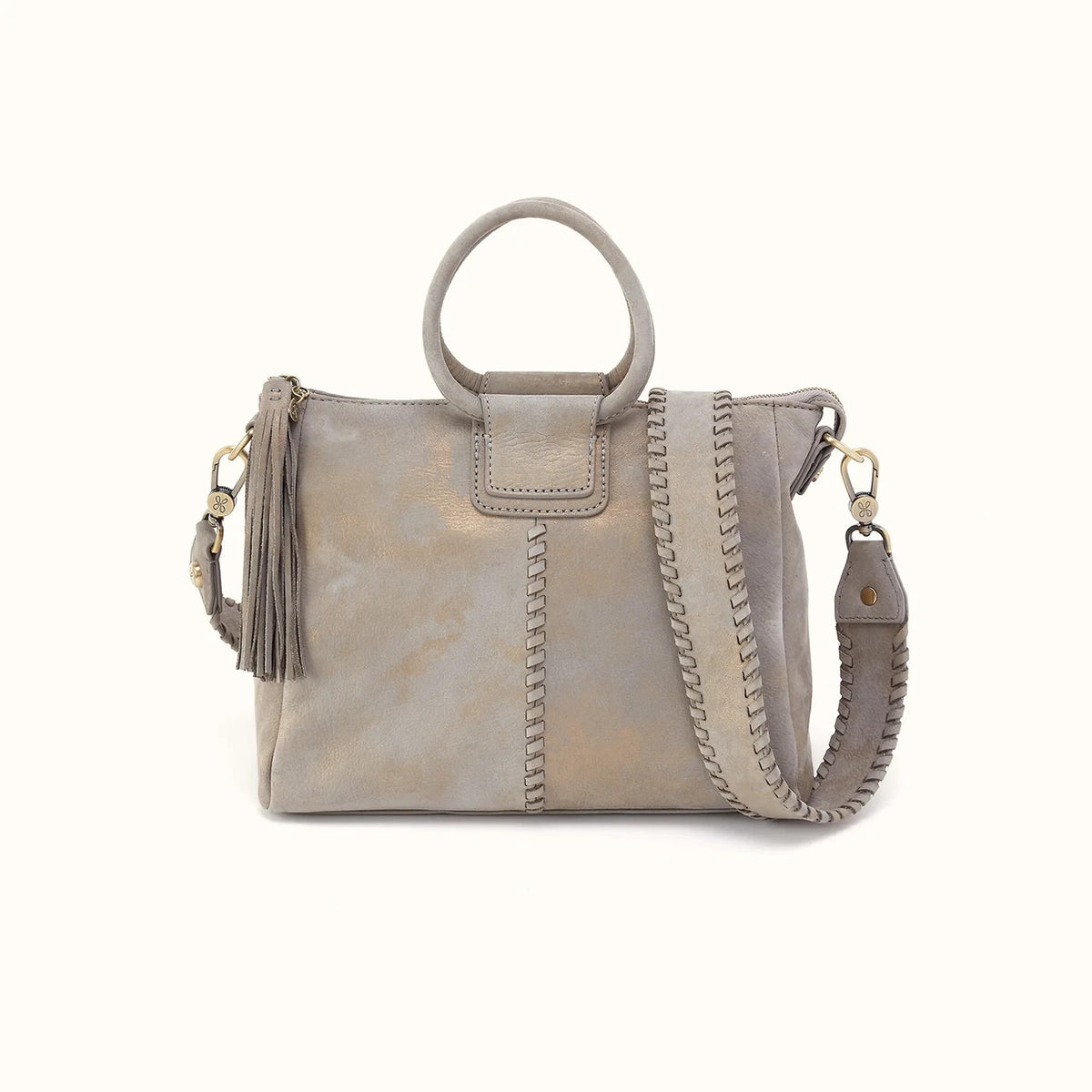 Hobo International $348 Golden Granite Sheila Satchel Crossbody Purse - 0217RC