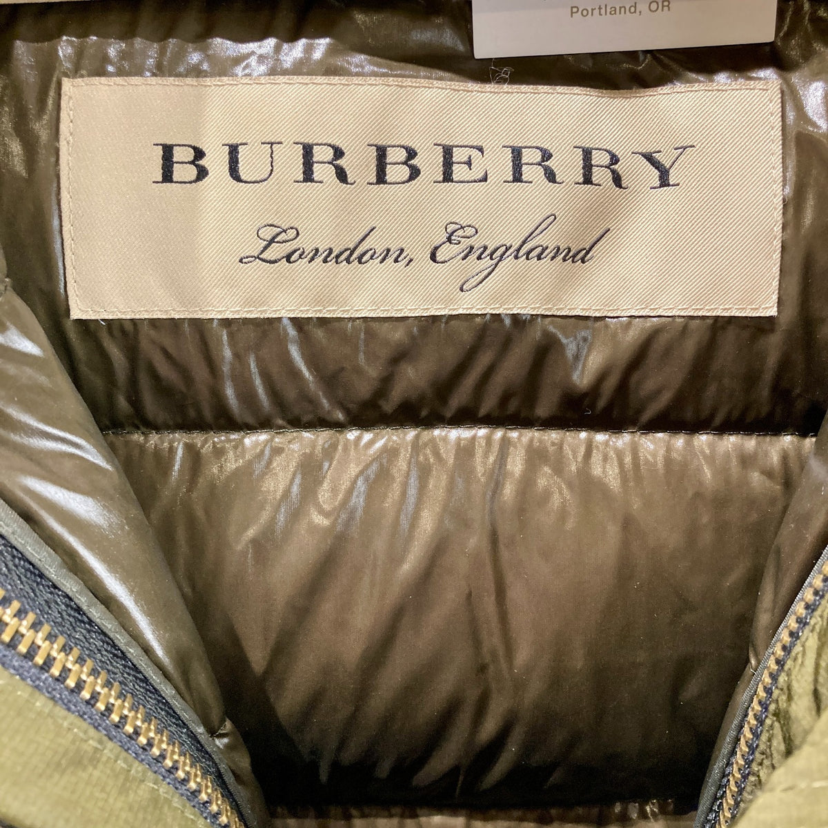 Burberry $1990 Olive Ramsford 3-in-1 Hooded Jacket Puffer Coat - Size S - 1006YY