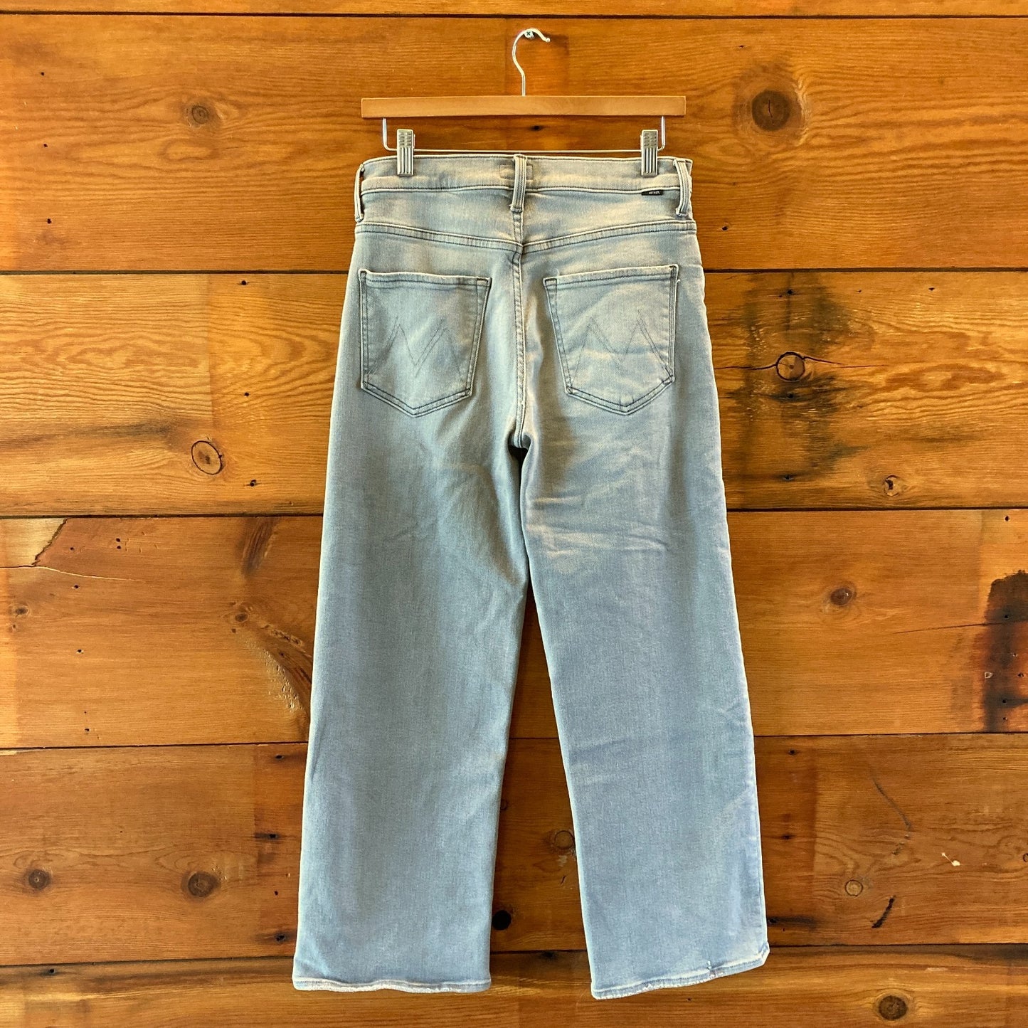 Mother Gray Noted Wash The Dodger Flood Jeans - Size 26 - 1002MG