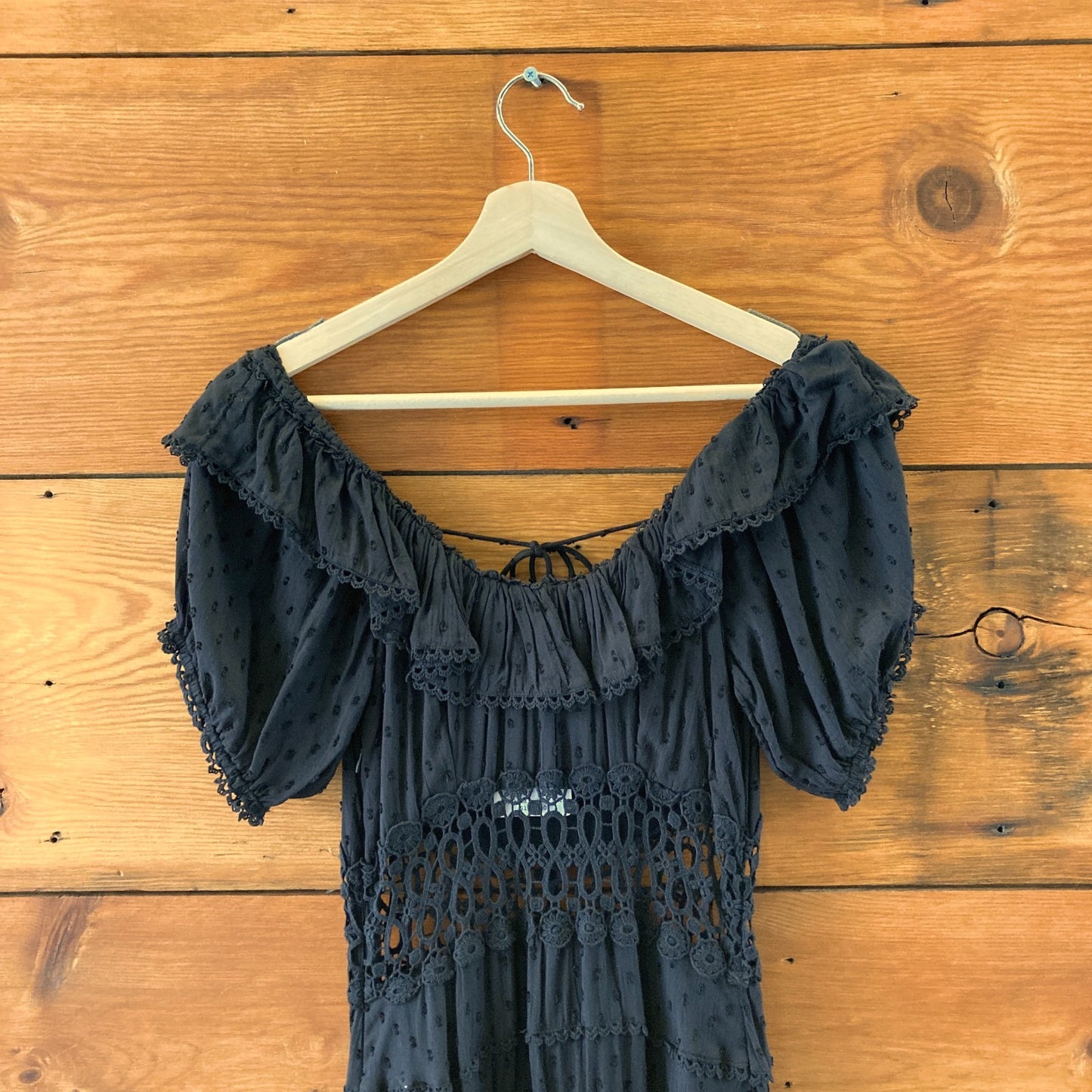 Free People NEW $148 Black Cruel Intentions Mini Dress - 0203DE