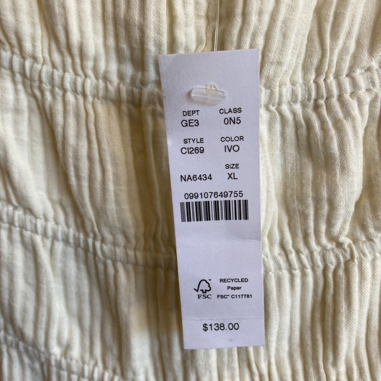 J Crew White Airy Gauze NEW $138 Sleeveless Tiered Maxi Dress - 0514AT