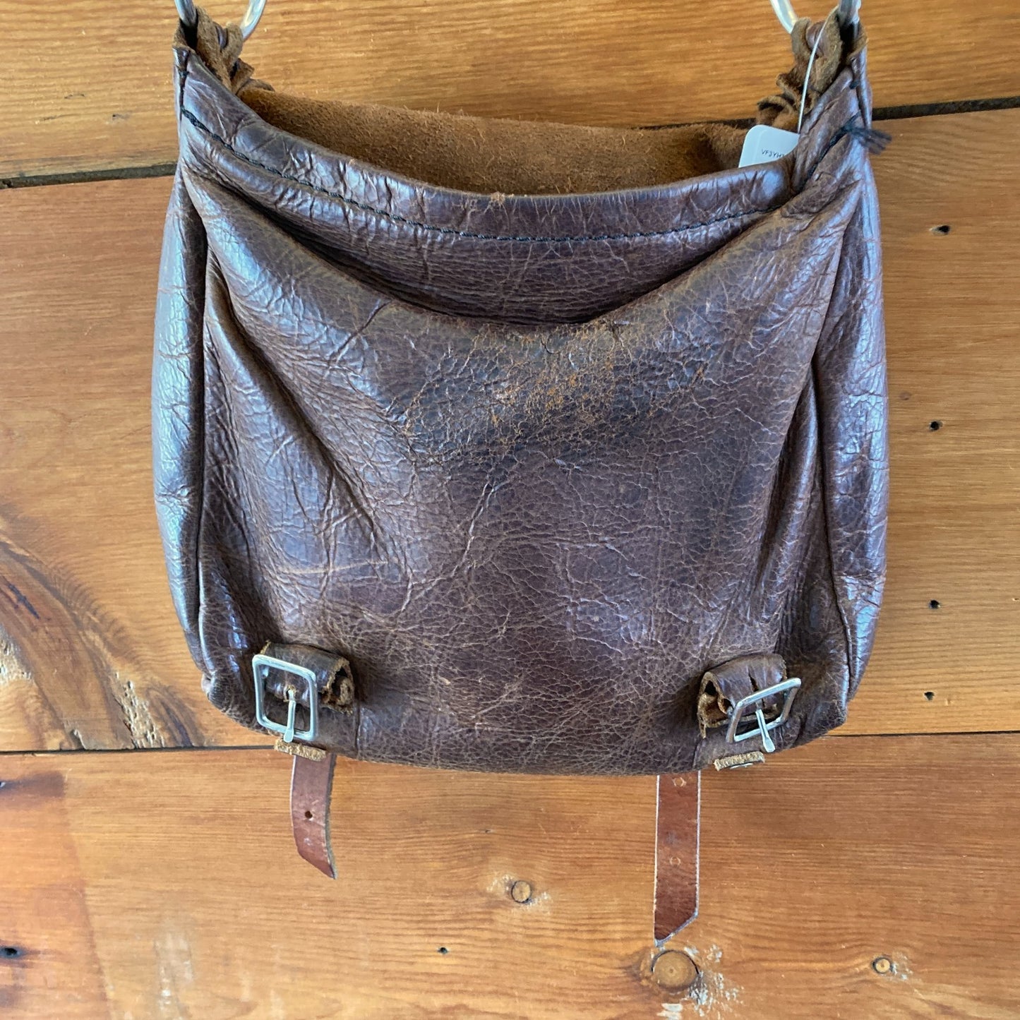 Goertzen Adventure Equipment Brown Leather Crossbody Satchel Bag - 1229MR