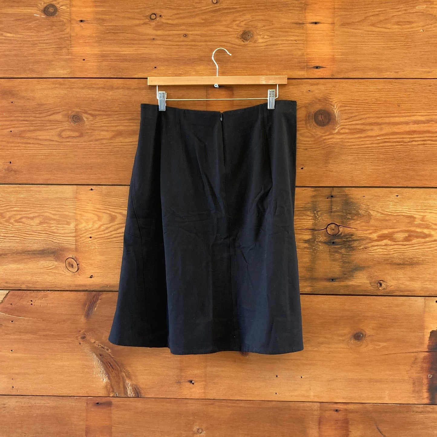 12 - M.M. Lafleur Black NEW Ponte Knit Astor 2.0 Skirt 0416JW