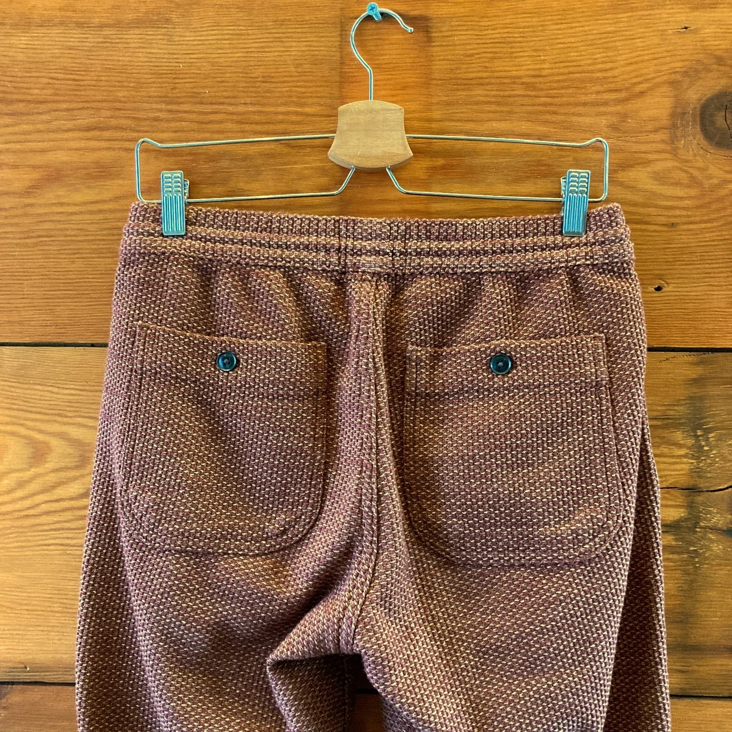 Taylor Stitch Brown The Apres Drawstring Organic Cotton Pants - Size XS - 0927LL
