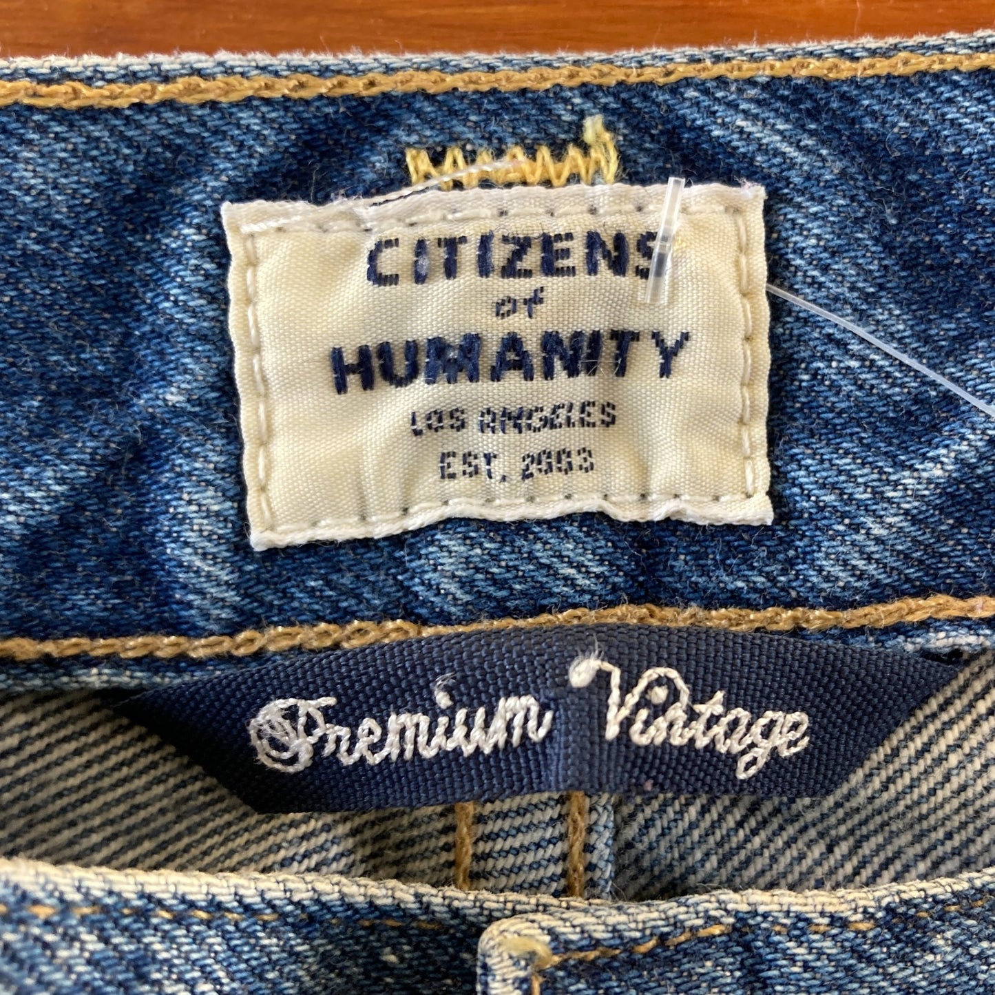 Citizens of Humanity $248 Dark Emerson Slim Boyfriend Jeans - Size 25 - 0429RB