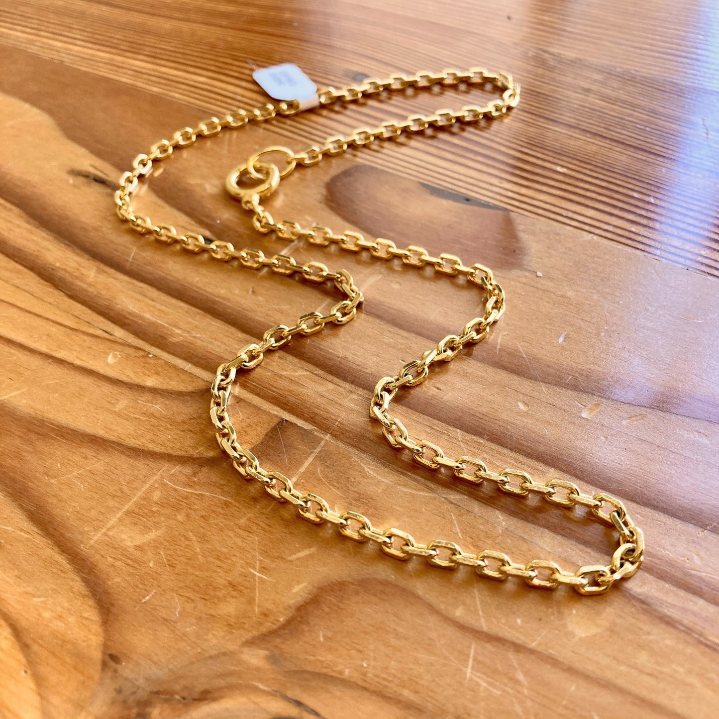 Gorjana 8K Gold Plated Brass $98 Asher Chain Necklace - 0120NE