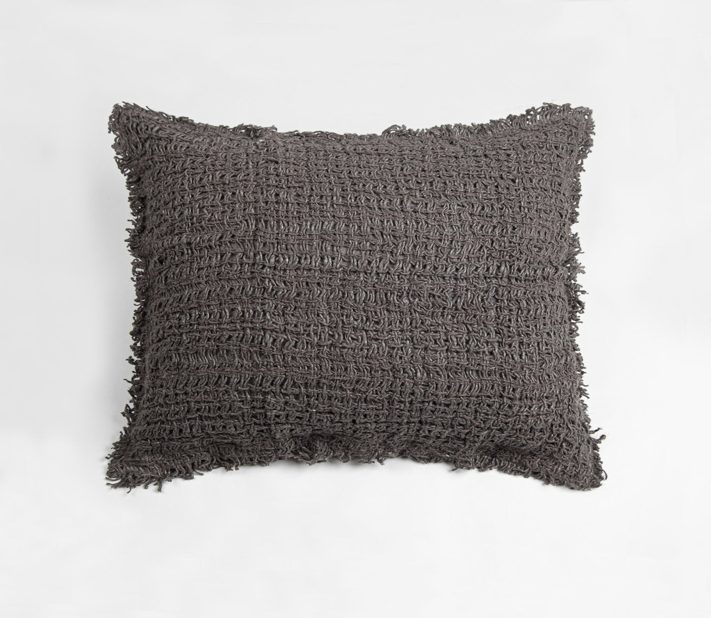 Amity Home $122 Charcoal Trawick Linen Standard Sham Pillowcase NEW - 4427SC
