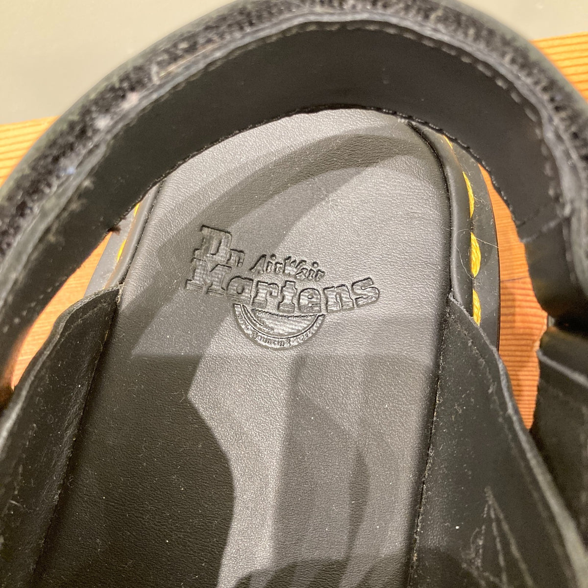 Dr Martens Black Smooth Leather Jorge II Slingback Mules Shoes - Size 8 - 0102ST