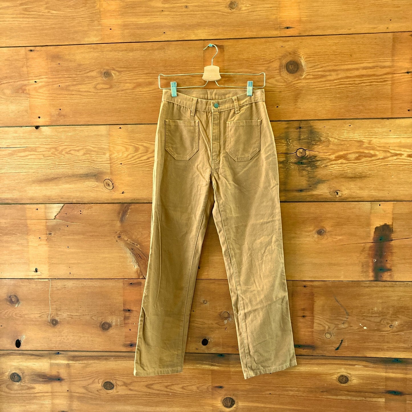 Lykke Wullf Honey Brown Straight Leg Womens Pants - Size 4 - 0312IG