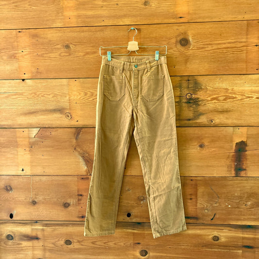 Lykke Wullf Honey Brown Straight Leg Womens Pants - Size 4 - 0312IG