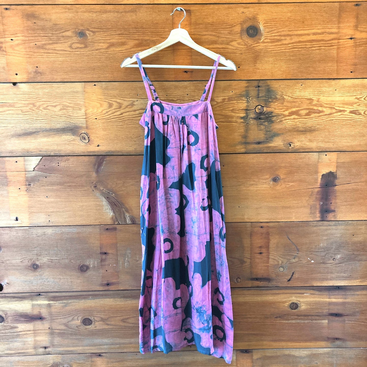 Osei Duro Pink & Teal Pool Party Print NEW $250 Saya Dress - Size M - 0425NK