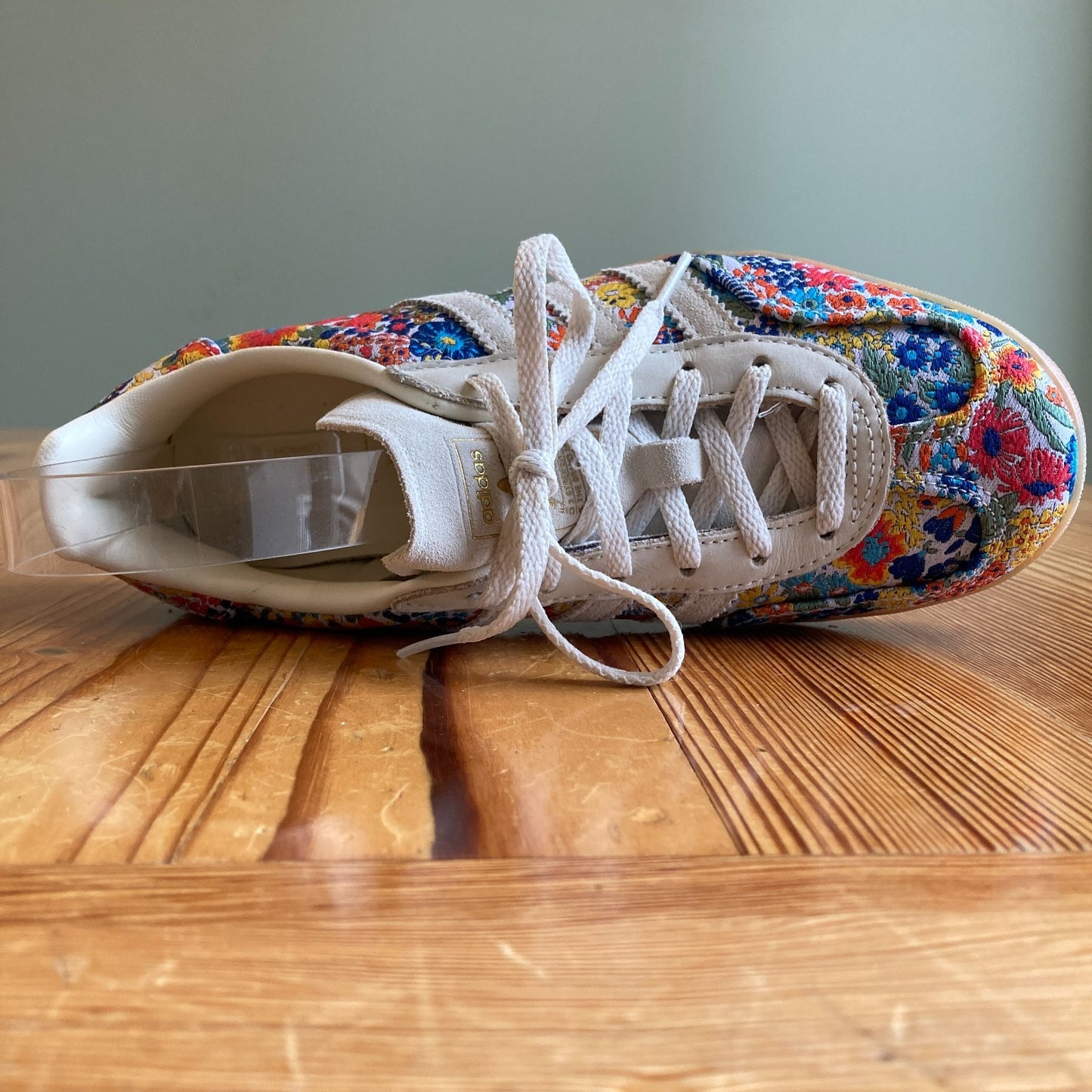 Adidas x Liberty London Floral Gazelle Sneakers Shoes Size 6.5 - 0517DS