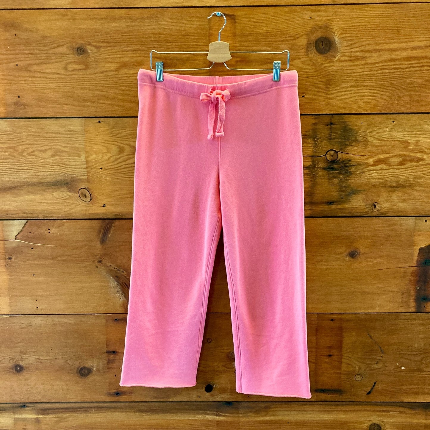 Frank & Eileen Watermelon Pink Catherine Triple Fleece Pants - Size S - 0222ME