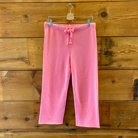 Frank & Eileen Watermelon Pink Catherine Triple Fleece Pants - Size S - 0222ME