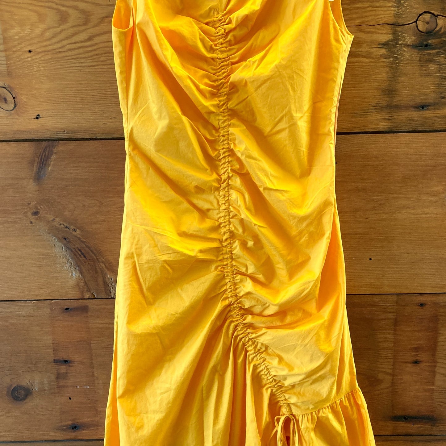 Sandro NEW $445 Acid Orange Sleeveless Rosie Midi Dress - Size 38 / S - 1016LD