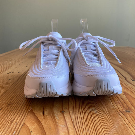 Nike White Air Max Portal Chunky Platform Sneakers Shoes - Size 7 - 1103ES