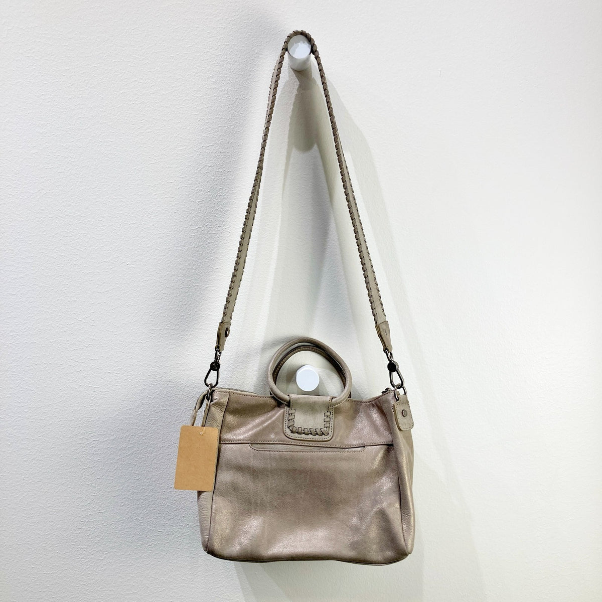 Hobo International $348 Golden Granite Sheila Satchel Crossbody Purse - 0217RC