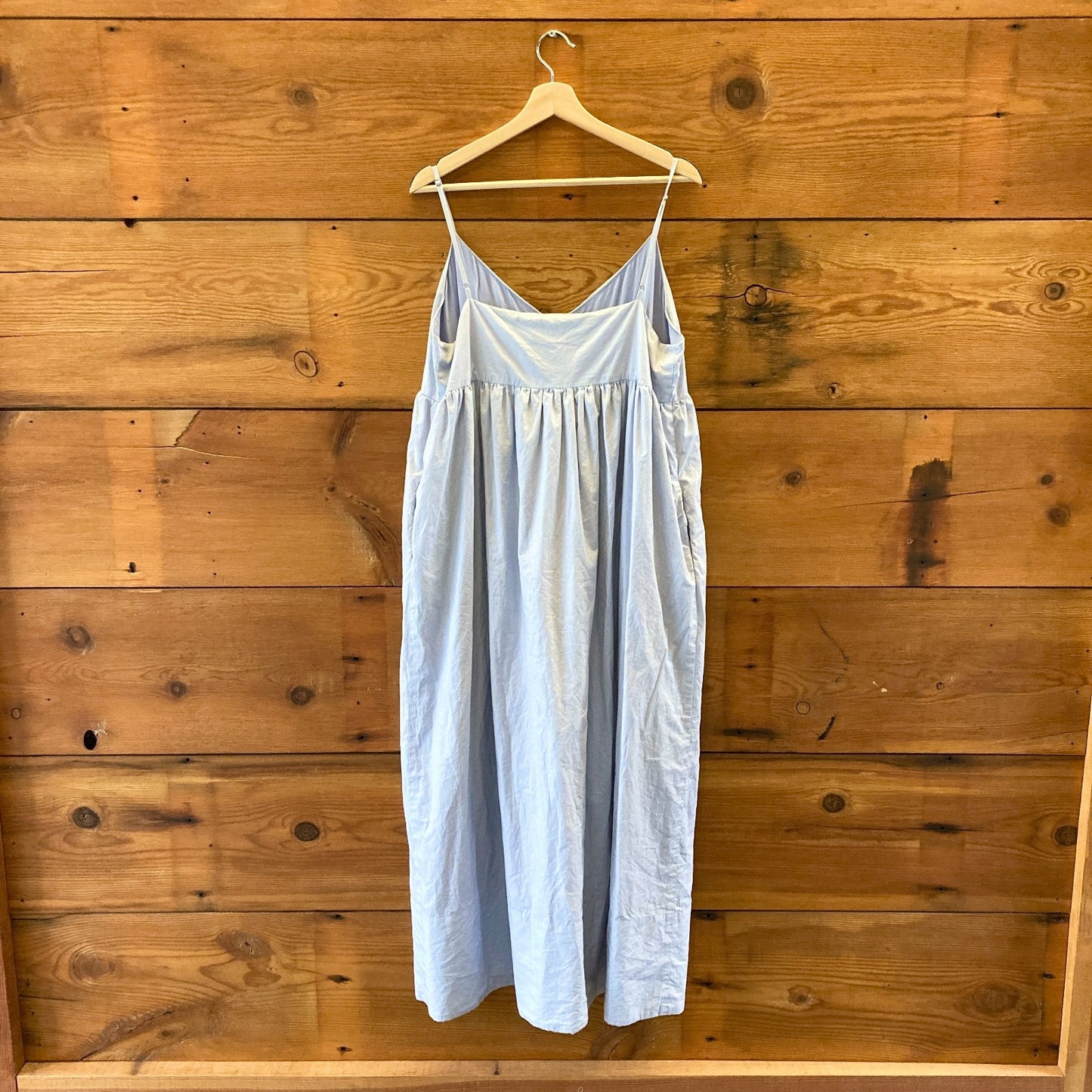 Jenni Kayne Pale Blue Kayne Cove Cotton Sleeveless Dress - 0924GC