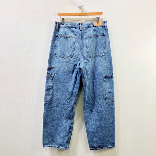Pistola Sonny High rise Barrel Leg Utility Pocket Jeans - Size 31 - 1107MB