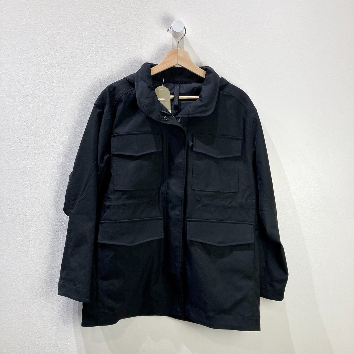 Lululemon Black Hooded Always Effortless Zip Up Jacket Coat - Size XS - 0703SC