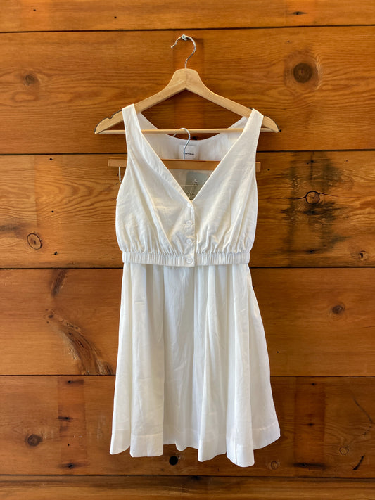 Reformation White Naya Tank & Skirt Two Piece Set - Size 0 - 1018RM