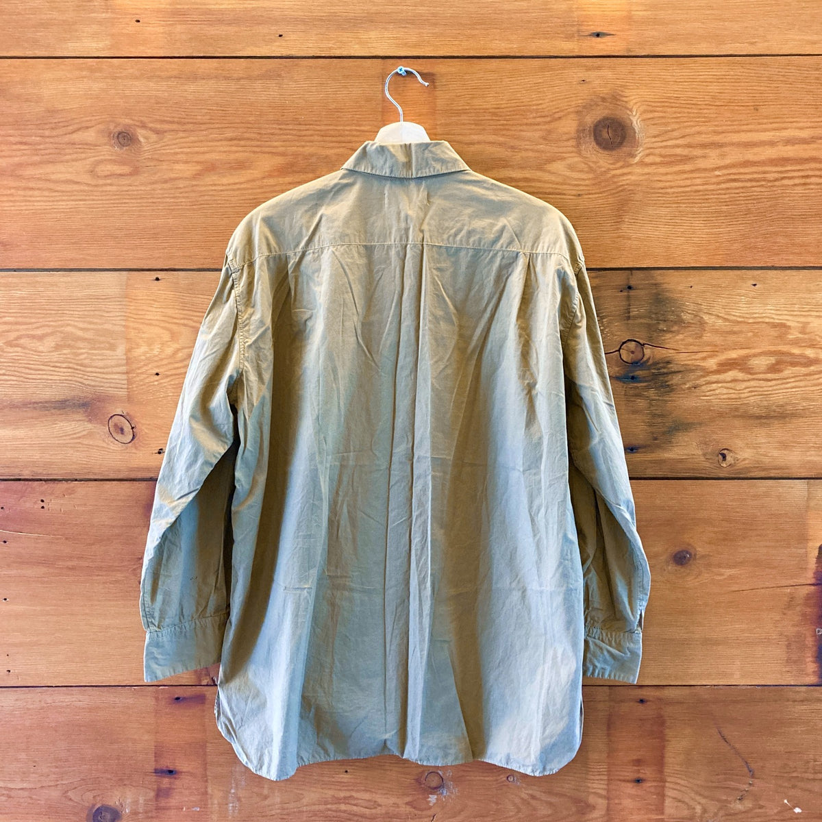 Nili Lotan Brown Long Sleeve Oversized Button Up Shirt Top - Size S - 0904NF