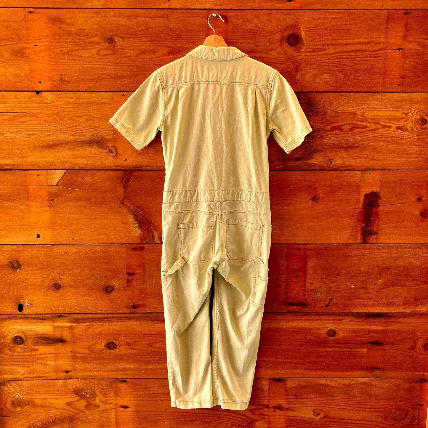 Wildfang Lime Workwear Utility Essential Jumpsuit Coveralls - Size S - 0617RF