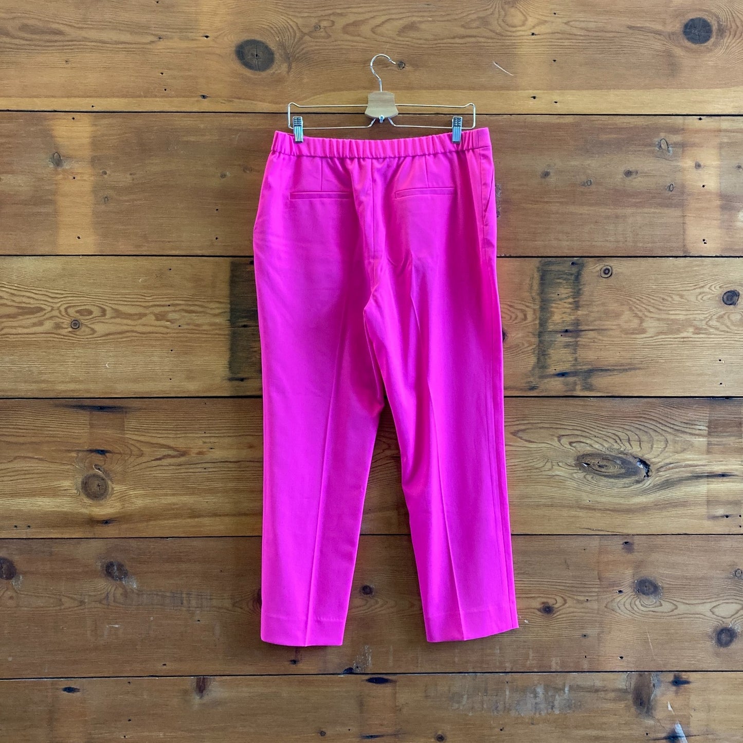 14 - Argent x Supermajority $150 Bright Pink Straight Leg Pants NEW 1221RM