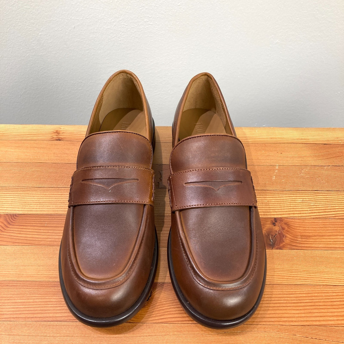 Thursday Boot Co. $160 Brown Dress Penny Loafers Shoes - Size 8.5 - NEW - 0203EL