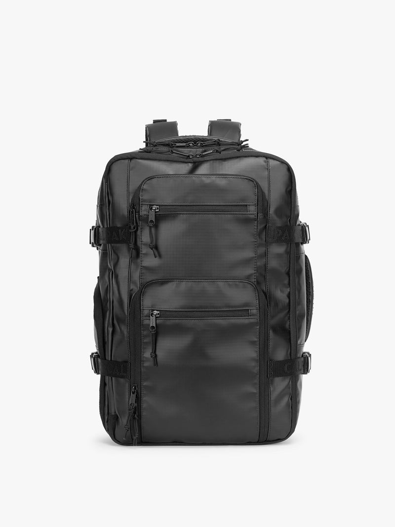 Calpack $198 Black Matte Obsidian Terra 26L Laptop Duffle Backpack - 4427SC