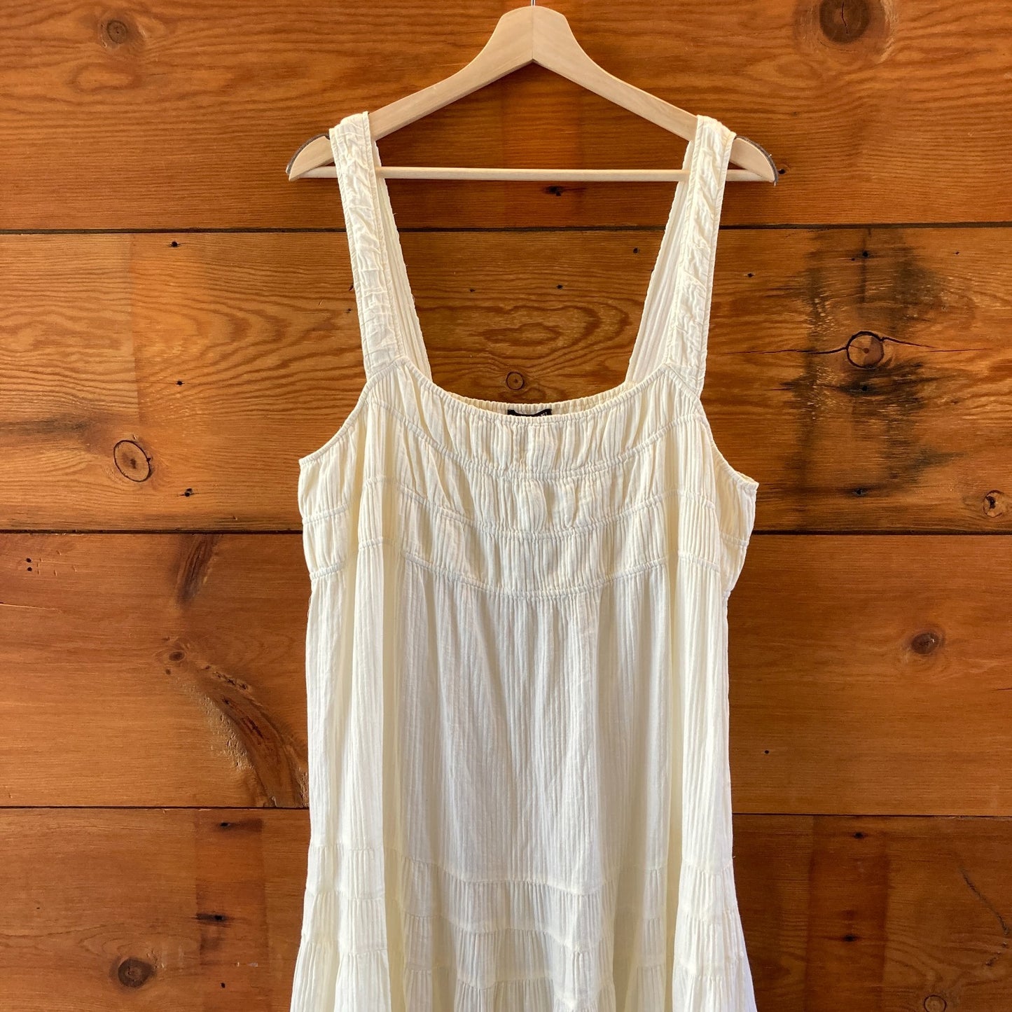 J Crew White Airy Gauze NEW $138 Sleeveless Tiered Maxi Dress - 0514AT