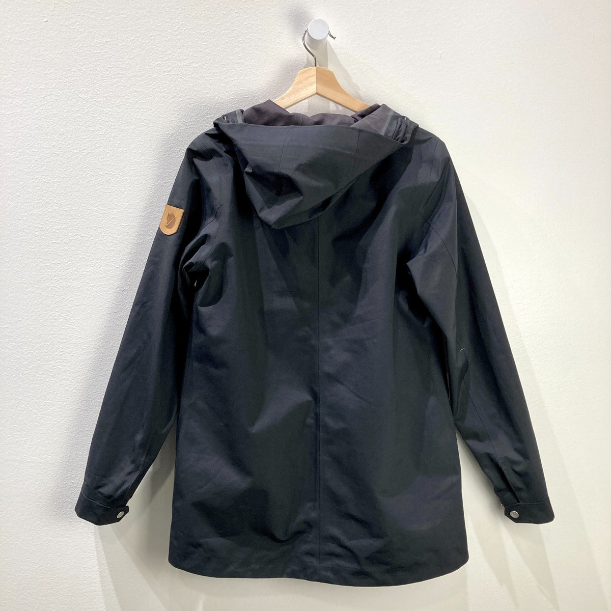 FjallRaven Black Zip Up Hooded Greenland Winter Jacket - Size - S - 0606RO