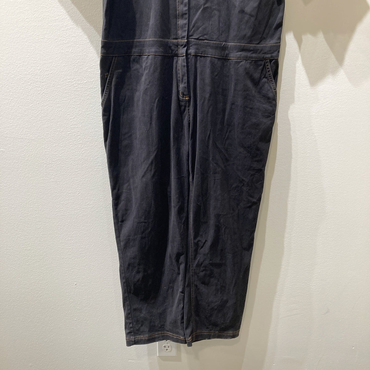 Wildfang Black Short Sleeve Essential Coverall Jumpsuit - Size XXL - 0530JF