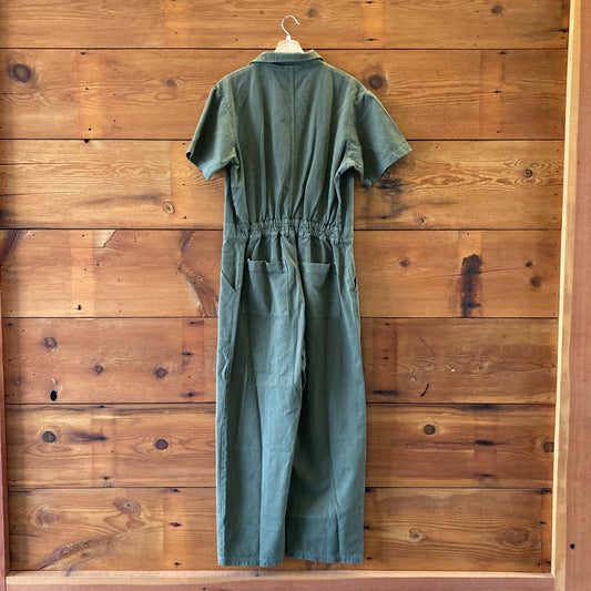 XL - Bid Bud Press NEW Short Sleeve Workwear Cotton Twill Jumpsuit 0103JM
