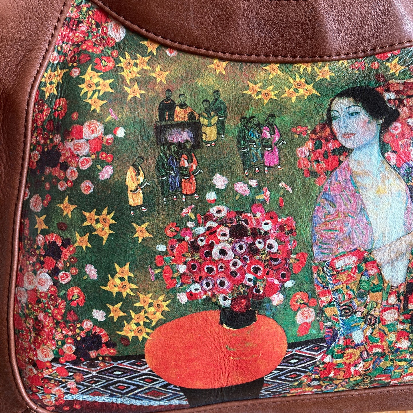 Icon Gustav Klimt Die Tanzerin Hobo Shoulder Purse Bag - NEW - 0416JW