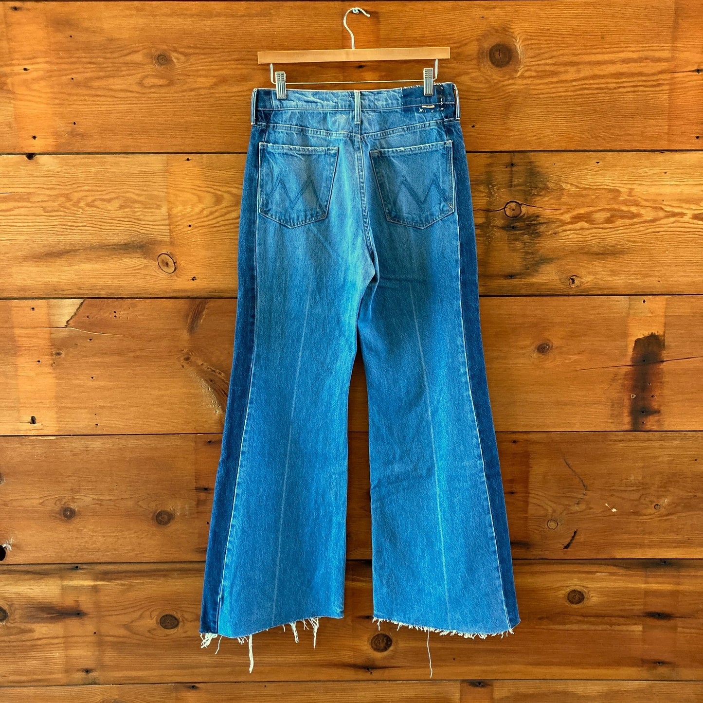 Mother Superior Double Stacked Tux Sidestepper Fray Jeans - Size 27 - 0510JB