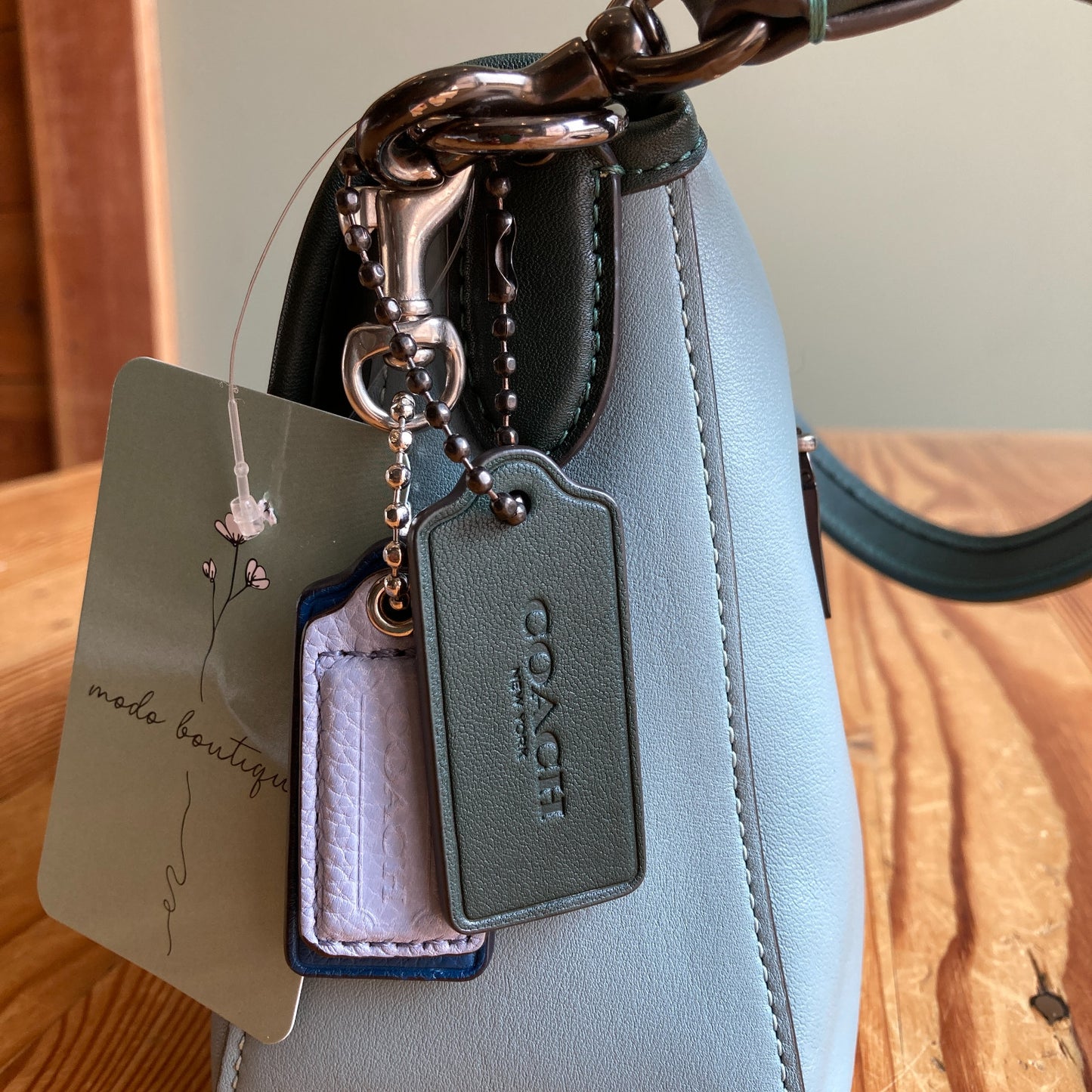 Coach Soft Leather Tabby Leather Handbag C Buckle Shoulder Bag - 0731LR