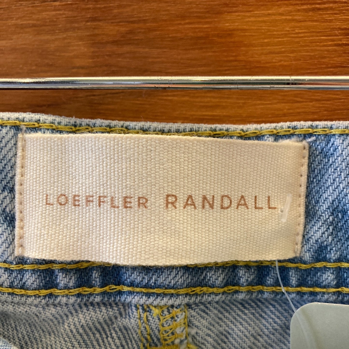 Loeffler Randall Light Wash Straight Leg Utility Jeans - Size 00 / XS - 0312IG