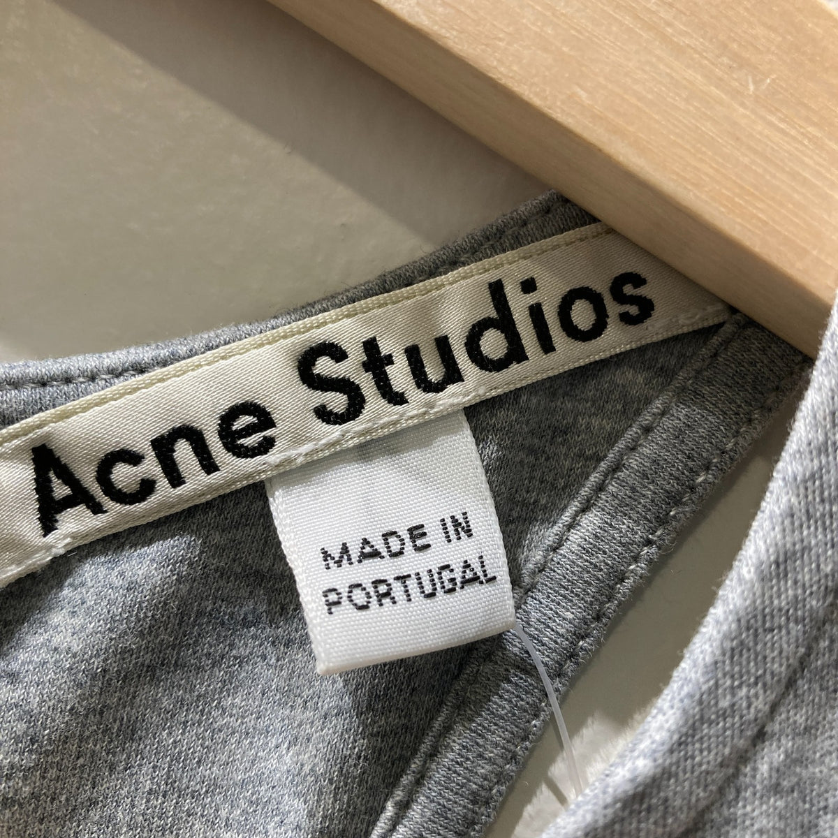 Acne Studios Heather Gray Nadi Sleeveless Mini Dress - Size M - 0129LH