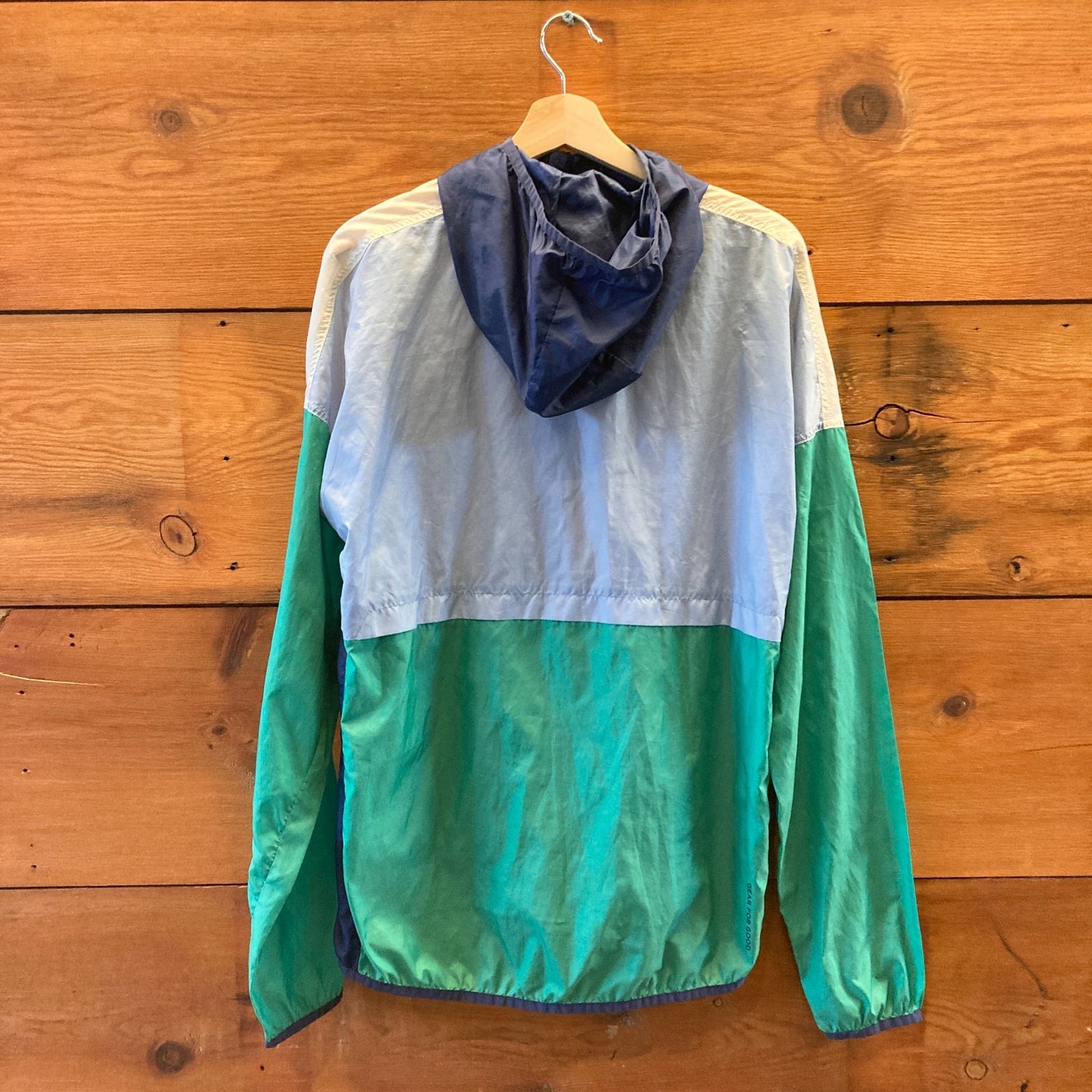 M - Cotopaxi Multi Color Teca Hooded Full Zip Womens Windbreaker Jacket 0617RF