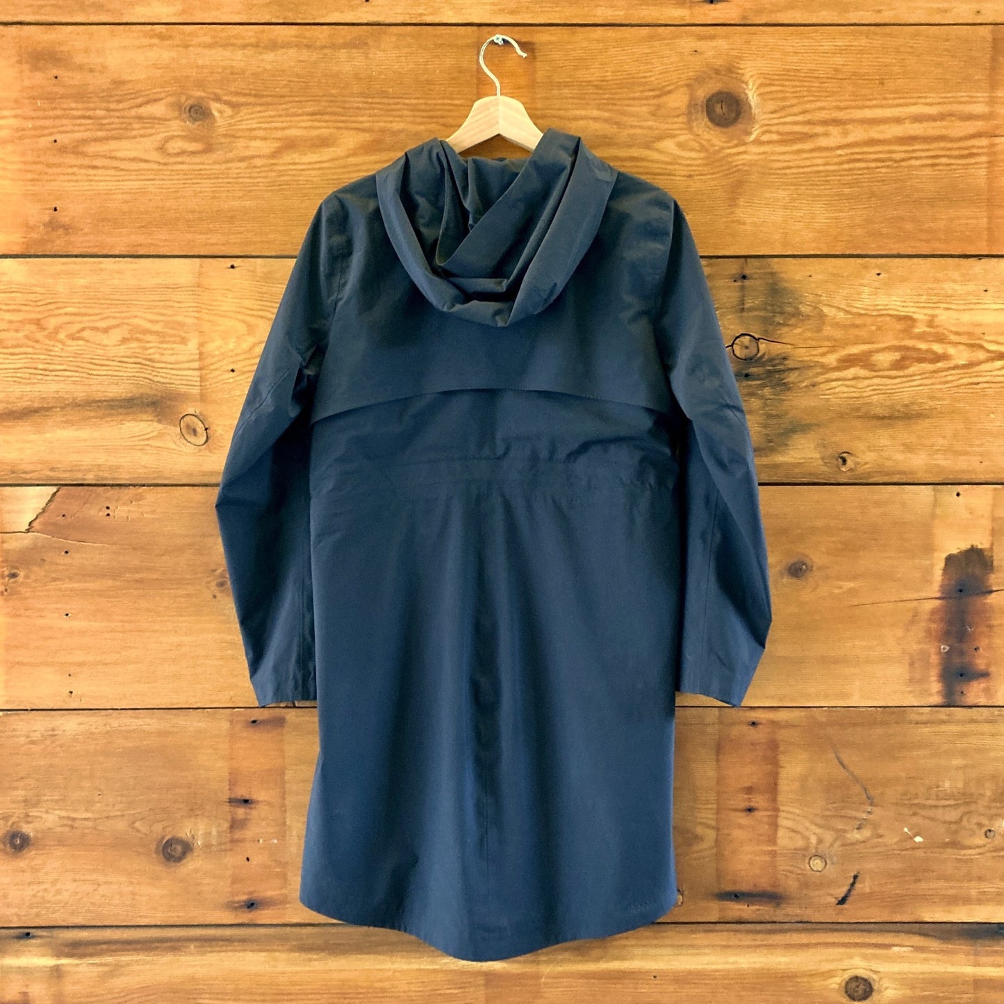 Lululemon Black Zip Up Hooded Rain Rebel Jacket Coat - Size 6 - 0521JT