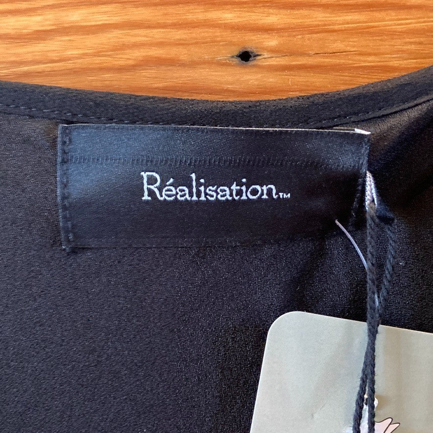 Realisation Par Black The Gemma NEW Black Dress - Size S - 0901SC